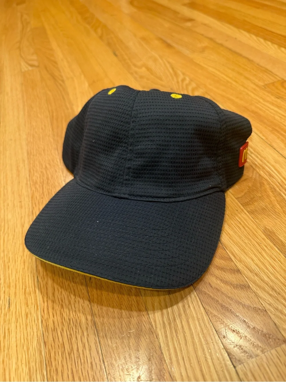 Black and Yellow McDonald’s Hat